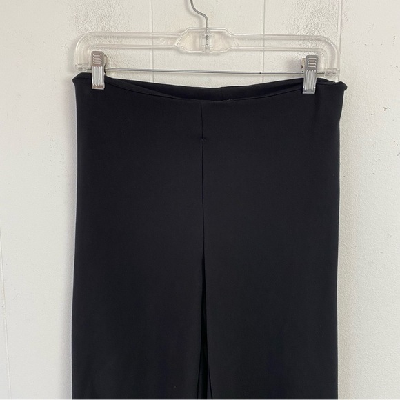 J McLaughlin Pants in Black Wide Straight Leg Womens 28” Waist Stretch - Picture 3 of 15